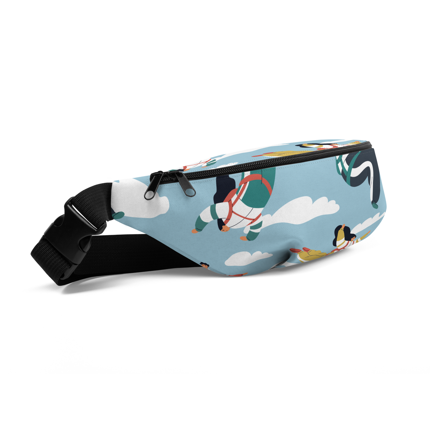 Osaka Riñonera Handmade Print Accesorios estampado Vista lateral