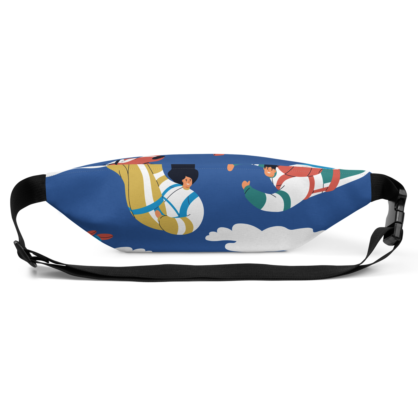 Osaka Riñonera Handmade Print Accesorios estampado 3_25_4401 Marine Vista trasera