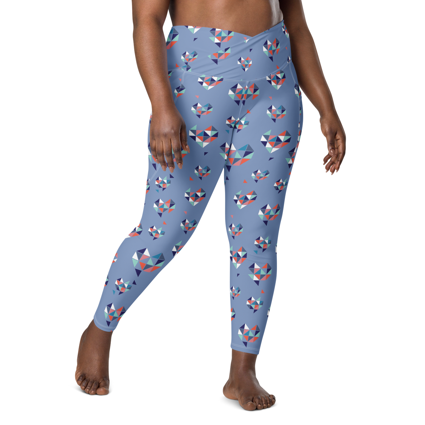 Harper Leggings Cintura cruzada -Tallas grandes-Handmade-Kawaii prints