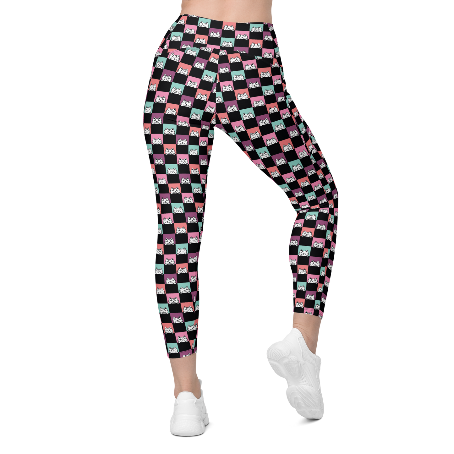 Harper Leggings Cintura cruzada -Tallas grandes-Handmade-Kawaii prints