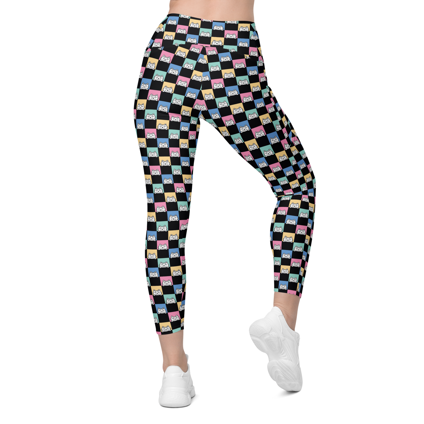 Harper Leggings Cintura cruzada -Tallas grandes-Handmade-Kawaii prints