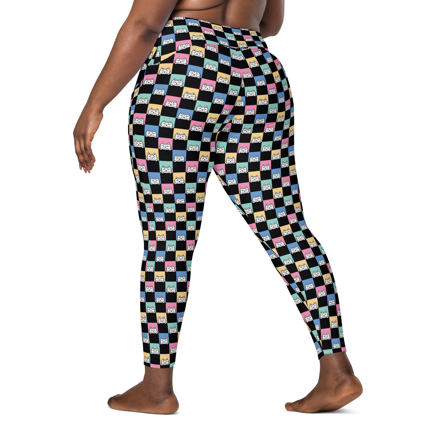Harper Leggings Cintura cruzada -
Tallas grandes-Handmade-Kawaii prints