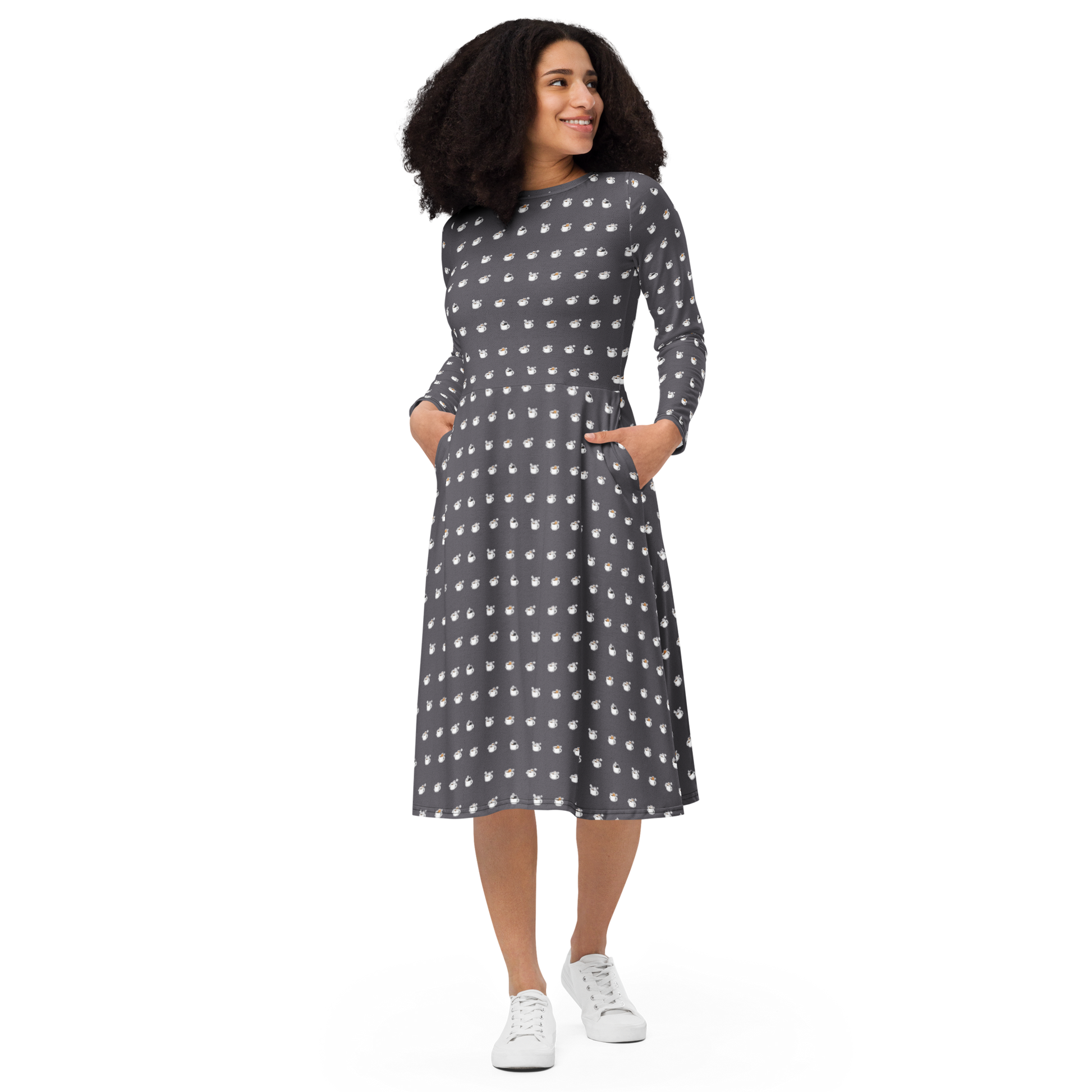 Coleccion "Kawaii Prints"
Print 24001 Grey
Tallas XS-6XL 
Handmade
