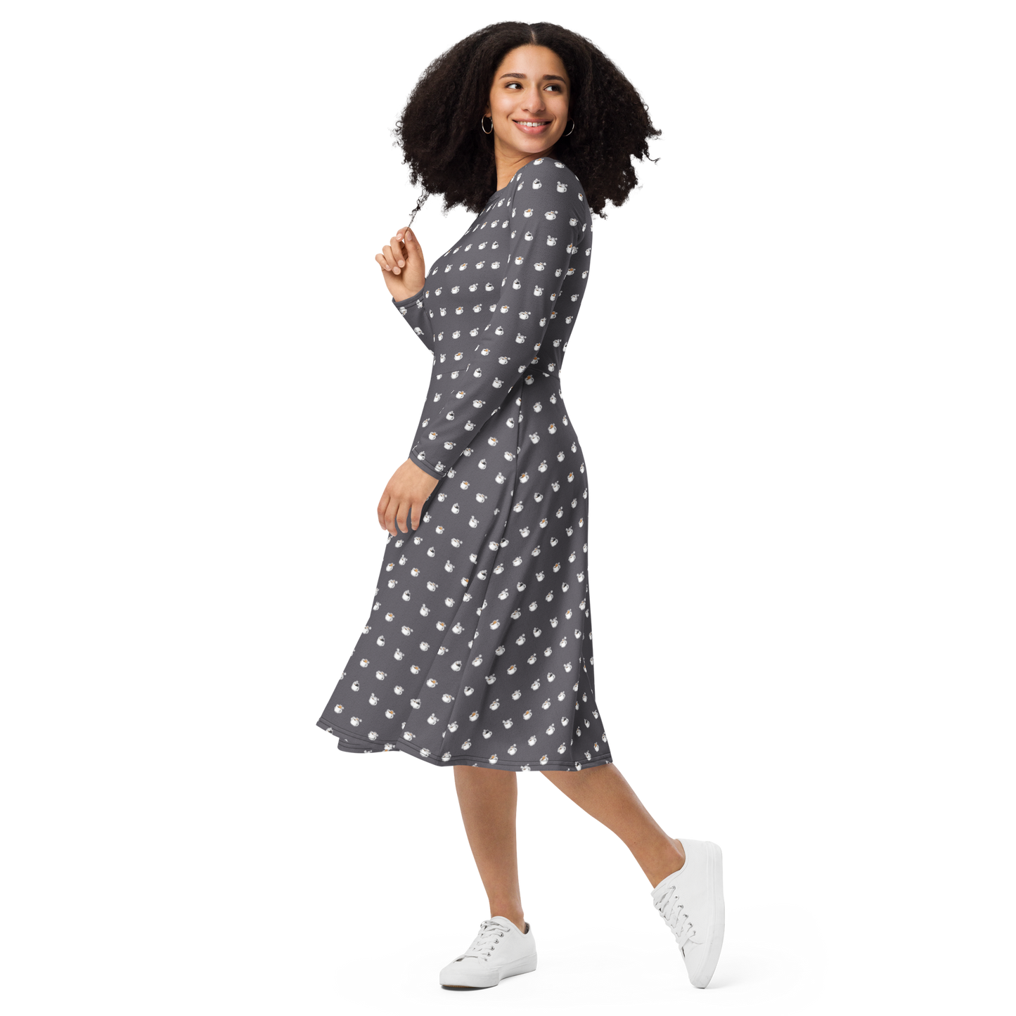 Coleccion "Kawaii Prints"
Print 24001 Grey
Tallas XS-6XL 
Handmade