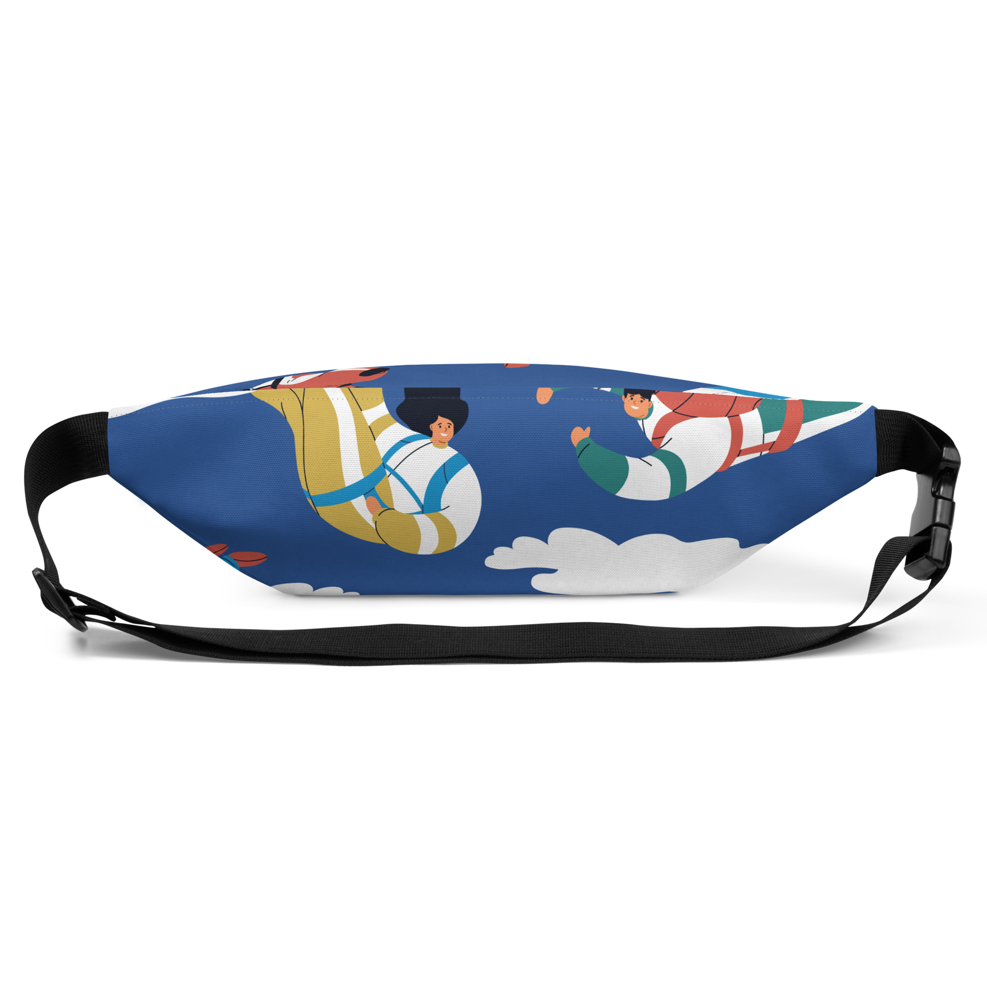 Osaka Riñonera Handmade Print  Accesorios estampado 3_25_4401 Marine  Vista trasera